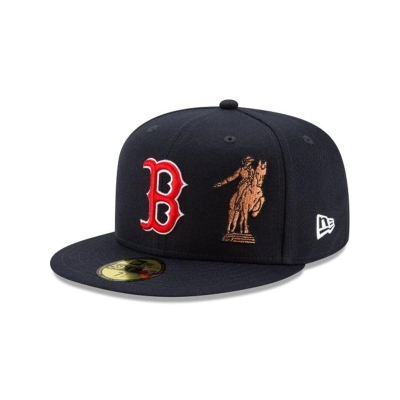 Sapca New Era Boston Red Sox MLB Team Describe 59FIFTY Fitted - Negrii